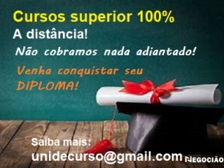 Diploma 100% EaD - Pague só após pronto